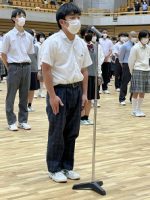 令和４年度全国高等学校総合体育大会山梨県選手団結団壮行式・第46回全国高等学校総合文化祭東京大会派遣激励会が行われました