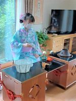 茶道部 夏の茶会研修会が行われました