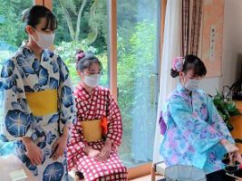 茶道部 夏の茶会研修会が行われました