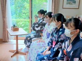 茶道部 夏の茶会研修会が行われました
