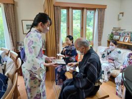茶道部 夏の茶会研修会が行われました