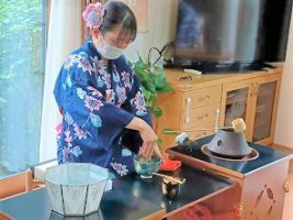 茶道部 夏の茶会研修会が行われました