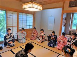 茶道部 夏の茶会研修会が行われました