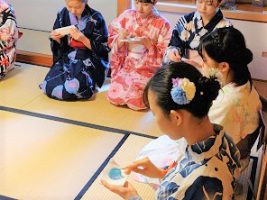 茶道部 夏の茶会研修会が行われました