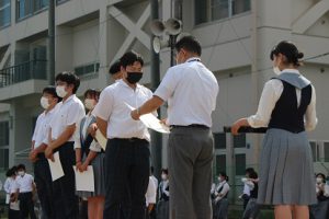 令和４年度納め式が行われました