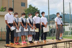 令和４年度納め式が行われました