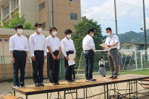 令和４年度納め式が行われました