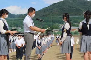 令和４年度納め式が行われました