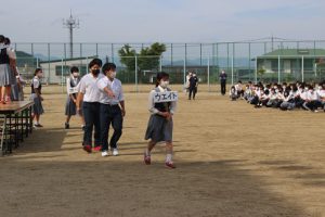 令和４年度全国大会出場部・野球部壮行会が行われました