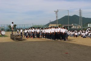 令和４年度全国大会出場部・野球部壮行会が行われました