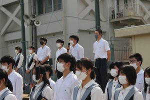 令和４年度全国大会出場部・野球部壮行会が行われました