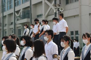 令和４年度全国大会出場部・野球部壮行会が行われました