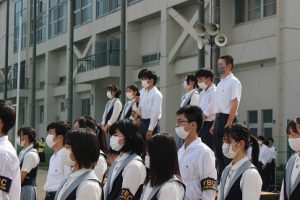 令和４年度全国大会出場部・野球部壮行会が行われました