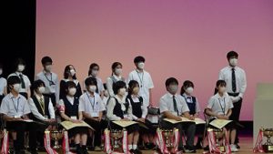 第６９回NHK杯全国高校放送コンテストアナウンス部門　全国２９９９人中 第３位入賞　放送部３年中野愛子さん（吉高放送部個人部門 21年ぶりの快挙）