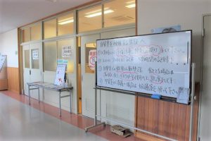 令和４年度３年生夏期課外 １・２年生夏期学習会の様子です
