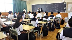 吉田高校オープンキャンパス2022～吉田高校を体感する時間～が行われました　　　　　　　　　　　　　　　　　　　　　　　