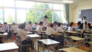 吉田高校オープンキャンパス2022～吉田高校を体感する時間～が行われました　　　　　　　　　　　　　　　　　　　　　　　