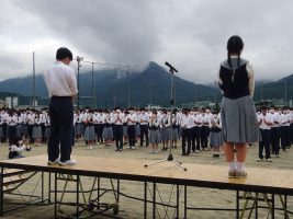 令和４年度納め式が行われました。