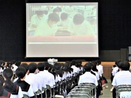 吉田高校オープンキャンパス2022～吉田高校を体感する時間～が行われました　　　　　　　　　　　　　　　　　　　　　　　