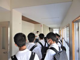 吉田高校オープンキャンパス2022～吉田高校を体感する時間～が行われました　　　　　　　　　　　　　　　　　　　　　　　