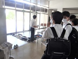 吉田高校オープンキャンパス2022～吉田高校を体感する時間～が行われました　　　　　　　　　　　　　　　　　　　　　　　