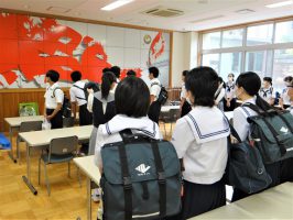 吉田高校オープンキャンパス2022～吉田高校を体感する時間～が行われました　　　　　　　　　　　　　　　　　　　　　　　