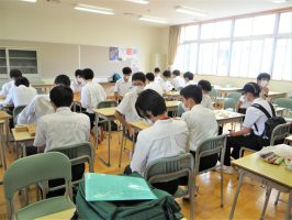 吉田高校オープンキャンパス2022～吉田高校を体感する時間～が行われました　　　　　　　　　　　　　　　　　　　　　　　