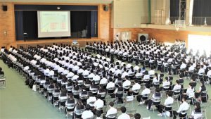 吉田高校オープンキャンパス2022～吉田高校を体感する時間～が行われました　　　　　　　　　　　　　　　　　　　　　　　