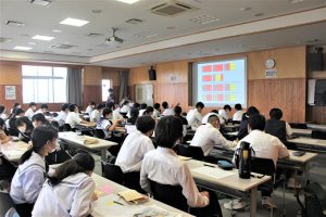 吉田高校オープンキャンパス2022～吉田高校を体感する時間～が行われました　　　　　　　　　　　　　　　　　　　　　　　