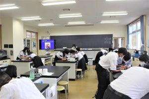 吉田高校オープンキャンパス2022～吉田高校を体感する時間～が行われました　　　　　　　　　　　　　　　　　　　　　　　