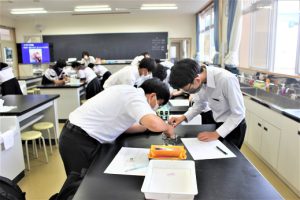 吉田高校オープンキャンパス2022～吉田高校を体感する時間～が行われました　　　　　　　　　　　　　　　　　　　　　　　
