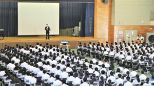 吉田高校オープンキャンパス2022～吉田高校を体感する時間～が行われました　　　　　　　　　　　　　　　　　　　　　　　