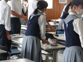 吉高の授業の様子です
