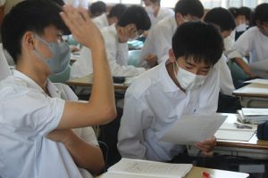 吉高の授業の様子です