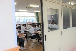 令和４年度前期第２回試験が始まりました。