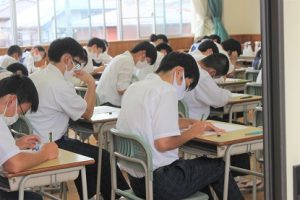 令和４年度前期第２回試験が始まりました。