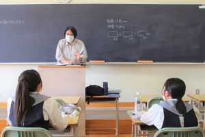 令和４年度１学年楽問・楽学講座が行われました