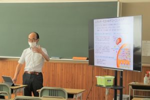 令和４年度１学年楽問・楽学講座が行われました