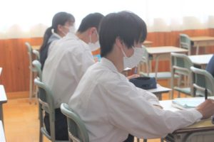 令和４年度１学年楽問・楽学講座が行われました