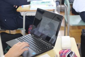 吉高の授業の様子です