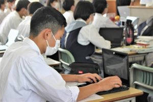 吉高の授業の様子です