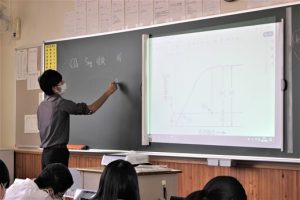 吉高の授業の様子です