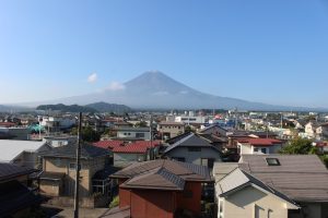 🗻富士山初冠雪🗻の様子です