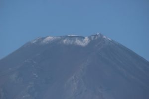 🗻富士山初冠雪🗻の様子です