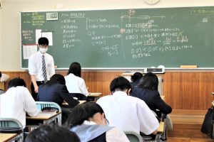 吉高の授業の様子です