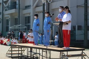 令和４年度前期末納め式が行われました