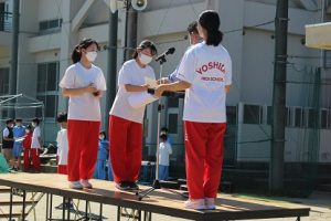 令和４年度前期末納め式が行われました