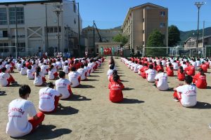 令和４年度前期末納め式が行われました