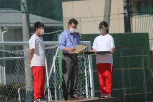 令和４年度前期末納め式が行われました
