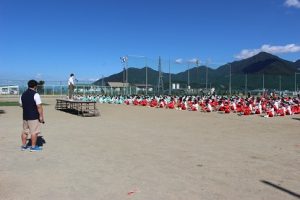 令和４年度前期末集会が行われました。